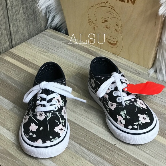 NWT VANS Authentic Vintage Floral Kid’s - Picture 6 of 7